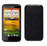 Funda Silicona Gel Htc One X Negra