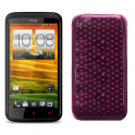 Funda Silicona Gel Htc One X Rosa