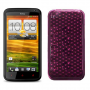Funda Silicona Gel Htc One X Rosa