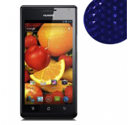 Funda Silicona Gel Huawei Ascend P1 Azul