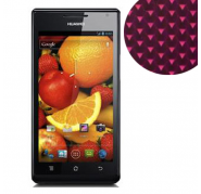 Funda Silicona Gel Huawei Ascend P1 Rosa