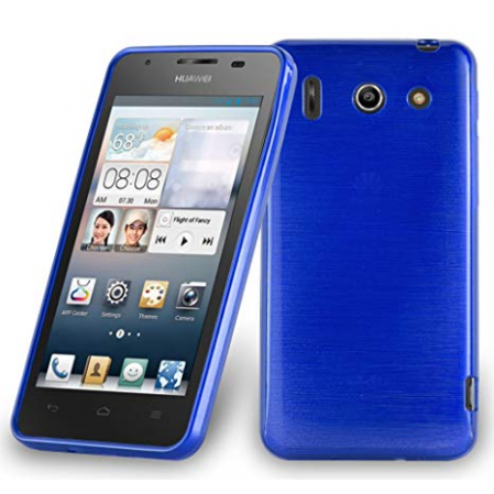 Funda Silicona Gel Huawei G510 Azul
