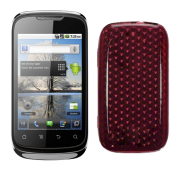 Funda Silicona Gel Huawei U8650 / C8650 Roja