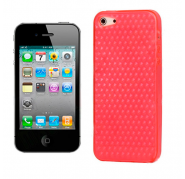 Funda Silicona Gel iPhone 4 / 4S Rosa