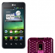 Funda Silicona Gel LG Optimus 2x/P990 Rosa Semirrigida