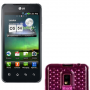 Funda Silicona Gel LG Optimus 2x/P990 Rosa Semirrigida