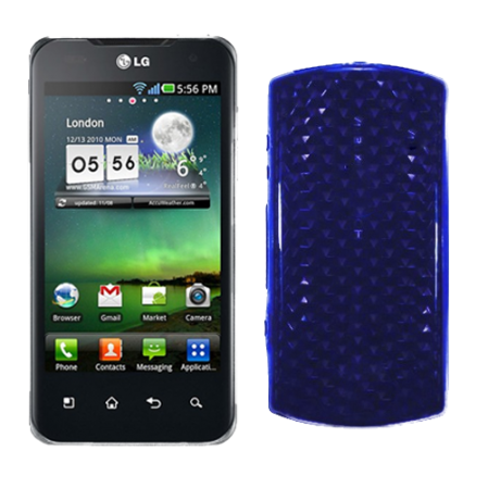 Funda Silicona Gel LG Optimus 2x/P990 Azul