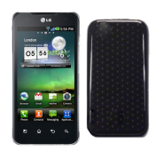 Funda Silicona Gel LG Optimus 2x/P990 Negra