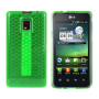 Funda Silicona Gel LG Optimus 2x/P990 Verde