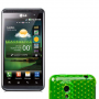 Funda Silicona Gel LG Optimus 3D P920 Verde