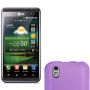 Funda Silicona Gel LG Optimus black P970 Morada