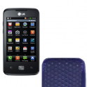 Funda Silicona Gel LG Optimus Hub Glare E510 Morado
