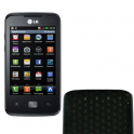 Funda Silicona Gel LG Optimus Hub Glare E510 Negro