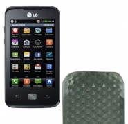 Funda Silicona Gel LG Optimus Hub Glare E510 Transparente