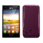 Funda Silicona Gel LG Optimus L5 E610 Rosa