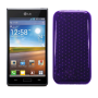 Funda Silicona Gel LG Optimus L7 P700 Morada