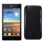 Funda Silicona Gel LG Optimus L7 P700 Negro