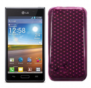 Funda Silicona Gel LG Optimus L7 P700 Rosa