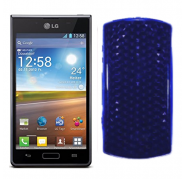 Case Silicone Gel LG Optimus L9 P760 Blue Case Silicone Gel LG Optimus L9 P760 Blue