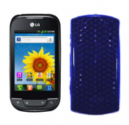 Funda Silicona Gel Lg Optimus Sol E730 Azul