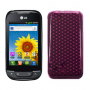 Funda Silicona Gel Lg Optimus Sol E730 Rosa
