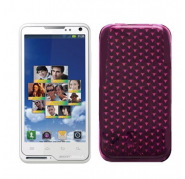 Funda Silicona Gel Motorola Motoluxe XT615 Rojo