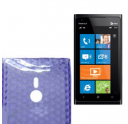 Funda Silicona Gel Nokia 800 Morado Semirrigida