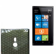 Funda Silicona Gel Nokia 800 Negro Semirrigida
