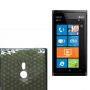 Funda Silicona Gel Nokia 800 Negro Semirrigida