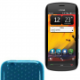 Funda Silicona Gel Nokia 808 PureView Celeste