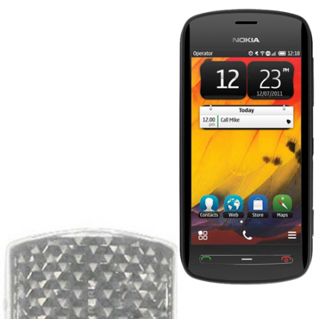 Funda Silicona Gel Nokia 808 PureView Transparente