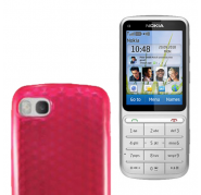 Silicone gel case Nokia C3-01 Pink