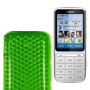 Funda Silicona Gel Nokia C3-01 Verde