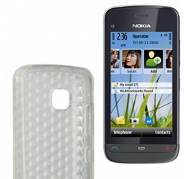 Silicone gel case Nokia c5-03 Clear