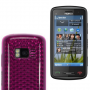 Funda Silicona Gel Nokia C6-01 Rosa Semirrigida