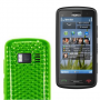 Funda Silicona Gel Nokia C6-01 Verde Semirrigida