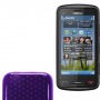 Funda Silicona Gel Nokia Lumia 610 Morado