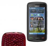 Funda Silicona Gel Nokia Lumia 610 Rojo