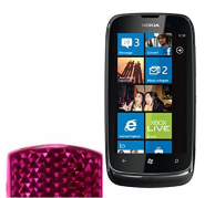 Funda Silicona Gel Nokia Lumia 610 Rosa