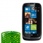Funda Silicona Gel Nokia Lumia 610 Verde