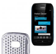 Funda Silicona Gel Nokia Lumia 710 Transparente