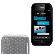 Funda Silicona Gel Nokia Lumia 900 Transparente