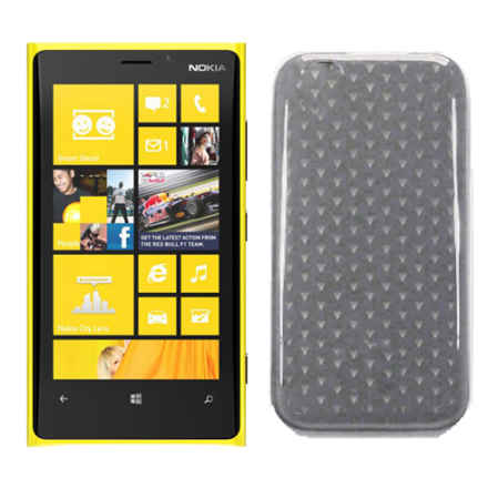 Funda Silicona Gel Nokia Lumia 920 Transparente