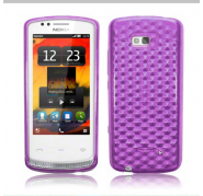 Funda Silicona Gel Nokia N700 Morado