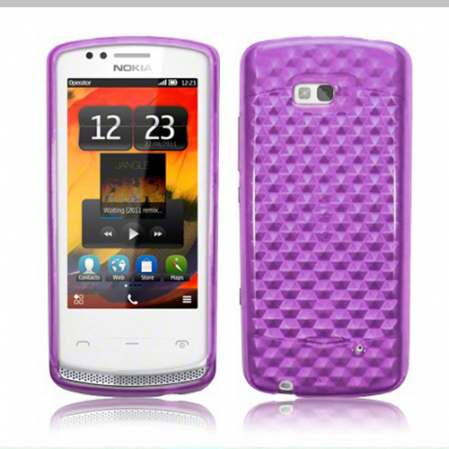 Funda Silicona Gel Nokia N700 Morado