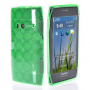Funda Silicona Gel Nokia x7 Verde Semirrigida