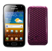Funda Silicona Gel Samsung Galaxy Ace 2 i8160 Rosa