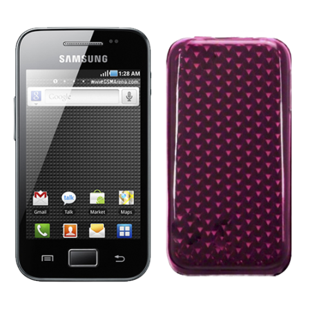 Funda Silicona Gel Samsung Galaxy Ace S5830 Rosa