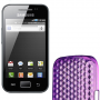 Funda Silicona Gel Samsung Galaxy Gio s5660 Morada