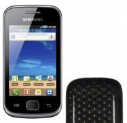 Funda Silicona Gel Samsung Galaxy Gio s5660 Negra